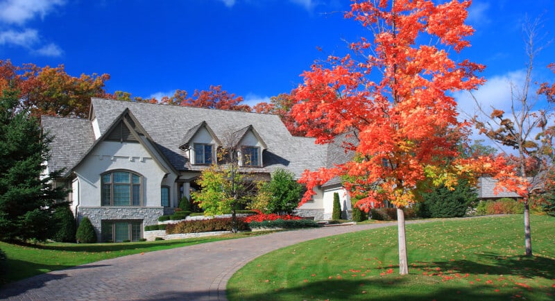 house in fall sm